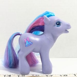 Vintage My Little Tink-Tink-a-Too Hasbro 2002 G3 Purple With Pink Purple Hair